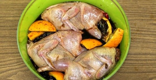 Маринад для перепелов на гриле