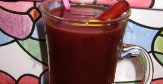 Горячее красное вино