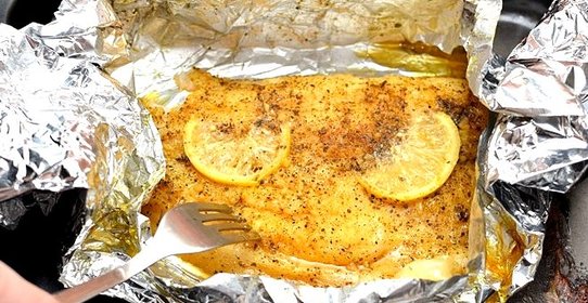 Минтай в духовке