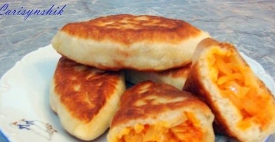 Дрожжевые пирожки за 15 минут