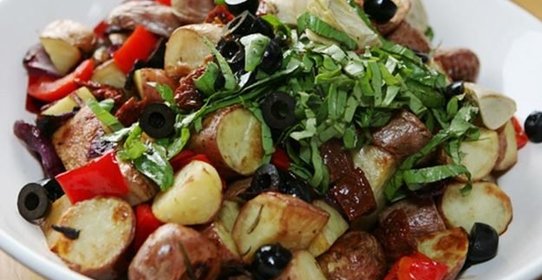 Средиземноморский картофельный салат