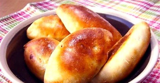 Пирожки на сметане в духовке