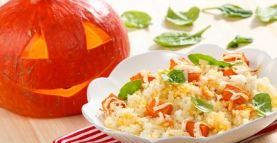 Ризотто с тыквой и сыром
