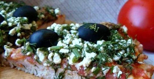 Пицца без муки