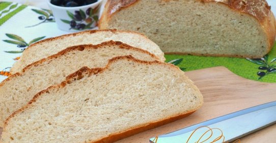 Хлеб на оливковом рассоле