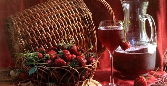 Наливка из клубники