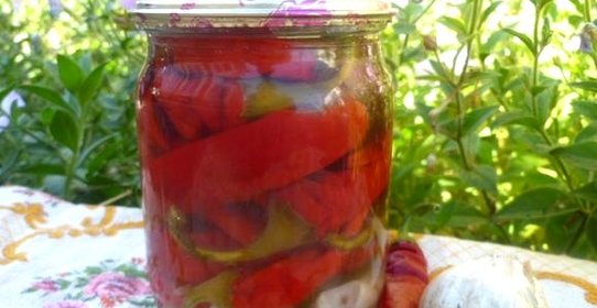Маринованный горький перец