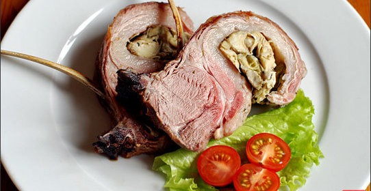 Корона из бараньей корейки