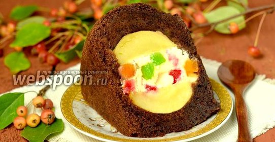 Пирог «Яблочная осень» в мультиварке