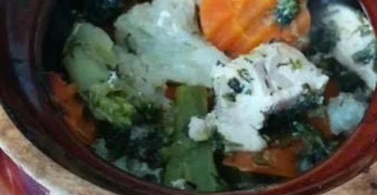 Запеченное куриное филе с овощами в духовке