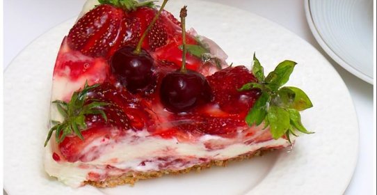 Торт Клубничка