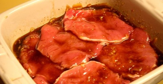 Маринад для свиных отбивных