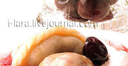 Вареники с черешней