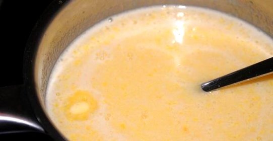 Апельсиновый крем для бисквита