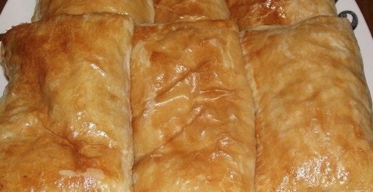 Слойки с ветчиной