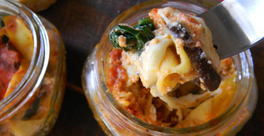 Ленивая лазанья в банке