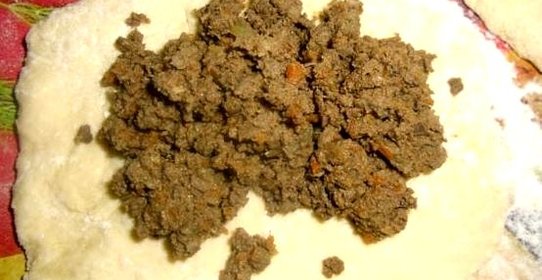 Начинка с печенью для пирожков