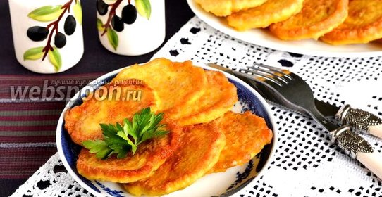 Пшённые оладьи