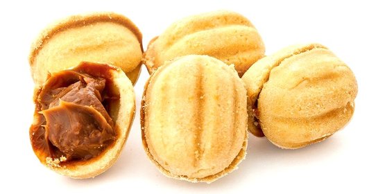 Печенье «Орешки» со сгущенкой