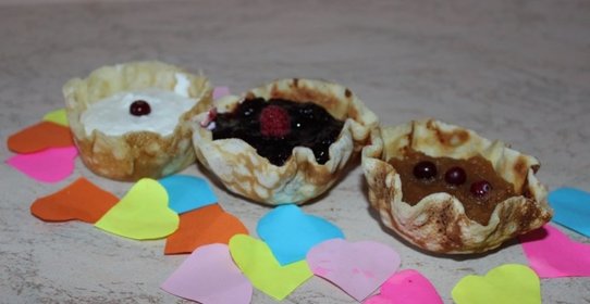 Блинные корзиночки