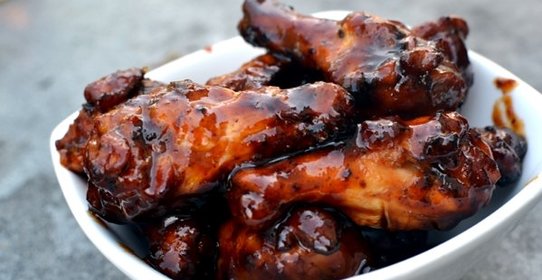 Куриные крылышки с медом