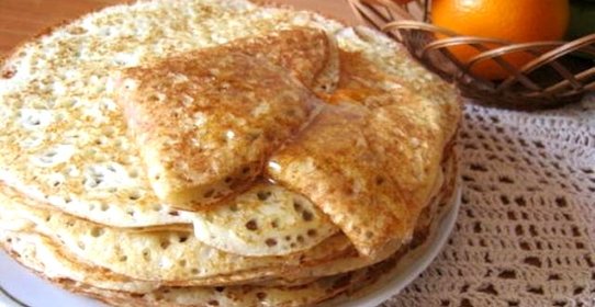 Блины на кулеше