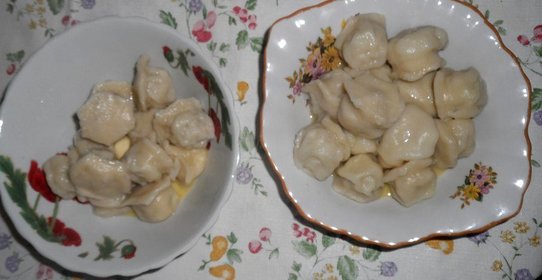 Пельмени с морским мясом