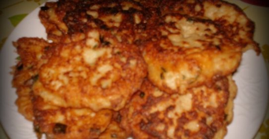 Оладьи с фаршем