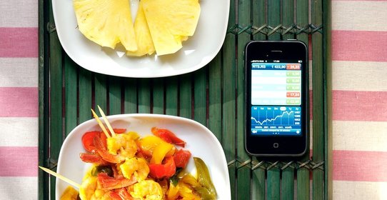 Креветки, маринованные в карри