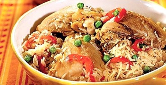 Курица в духовке с грибами