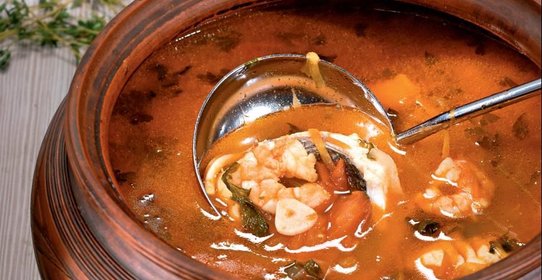 Итальянская рыбная похлебка