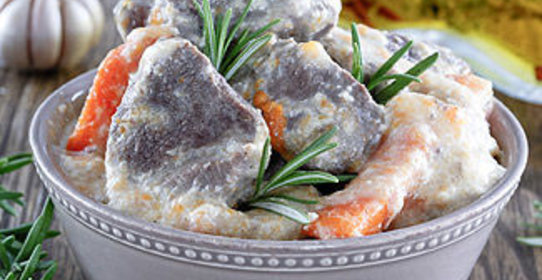 Баранина в молоке в мультиварке