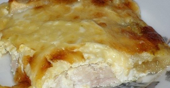 Куриное филе с яблоками