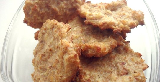 Творожно-овсяное печенье