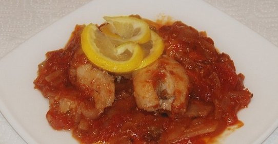 Рыба заливная в томате