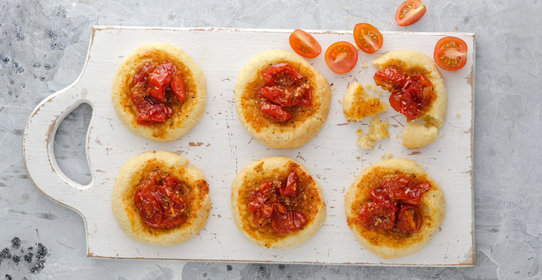 Печенье с томатным джемом