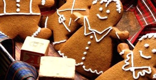 Имбирные человечки с медом