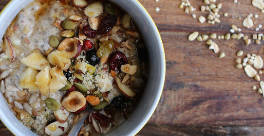 Перловая каша с сухофруктами