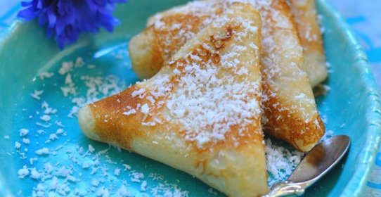 Кокосовые блинчики