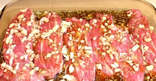 Маринад для отбивных из говядины