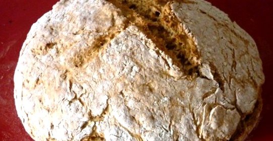 Вегетарианский хлеб без дрожжей