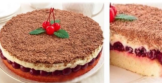 Вишнёвый пирог Наслаждение