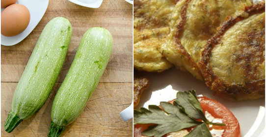 Оладьи из кабачков