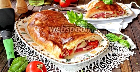 Пицца в рулете