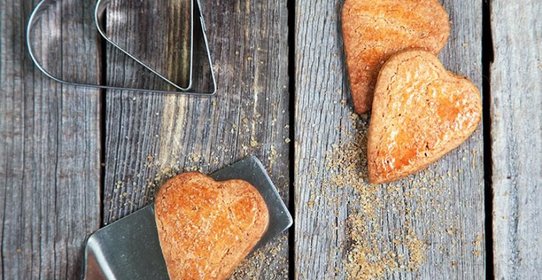 Тминное печенье с сахарной корочкой