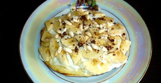 Мини-тортик с бананом