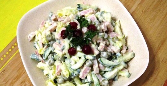 Быстрый салат Влажский