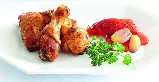 Паста с цыпленком и брокколи