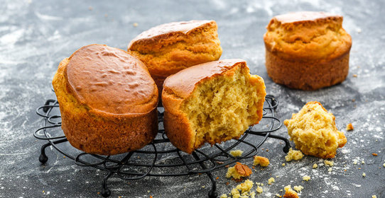 Кукурузный хлеб или маффины