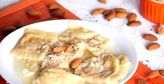 Тортелли с тыквой и рикоттой